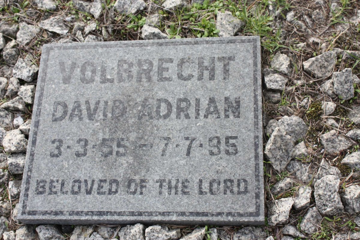 VOLBRECHT David Adrian 1955-1995