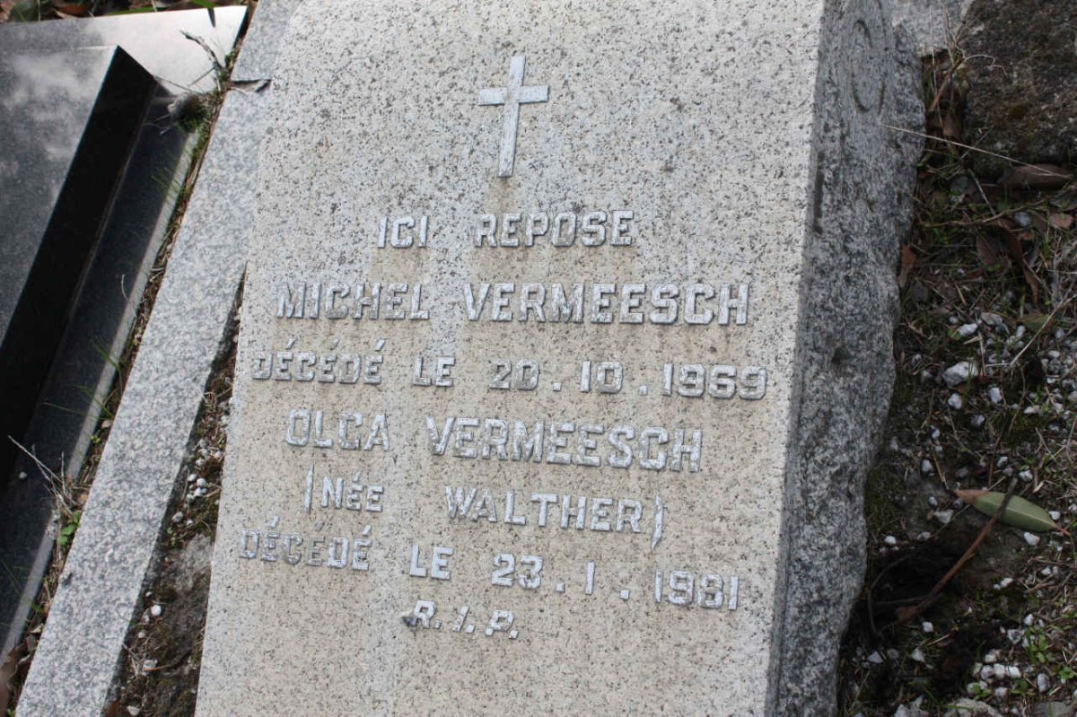 VERMEESCH Michel -1969 &amp; Olga WALTHER -1981