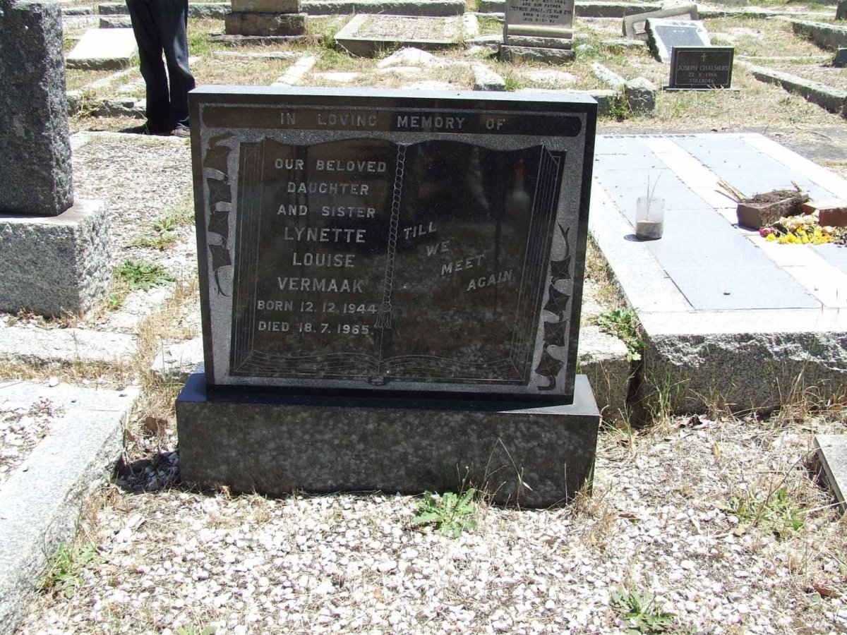 VERMAAK Lynette Louise 1944-1965
