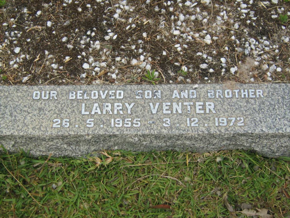 VENTER Larry 1955-1972
