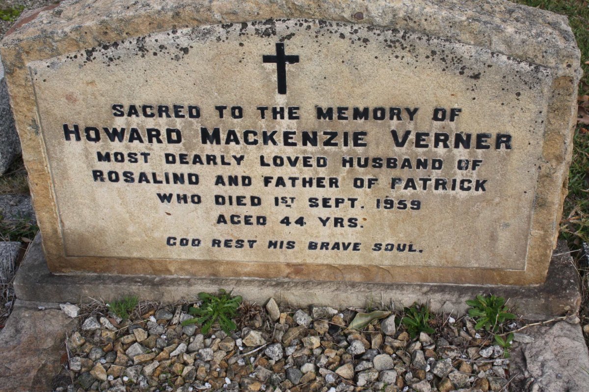 VERNER Howard Mackenzie -1959