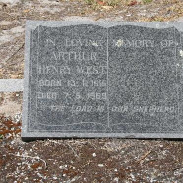 WEST Arthur Henry 1925-1969