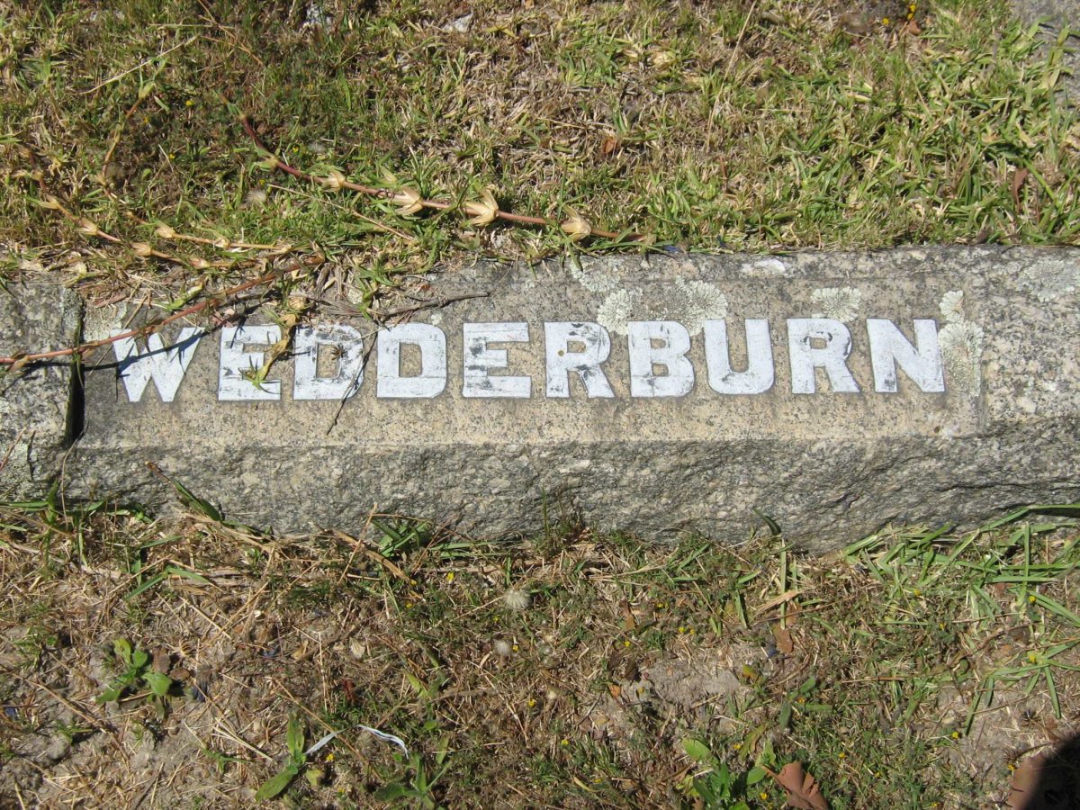 WEDDERBURN ?