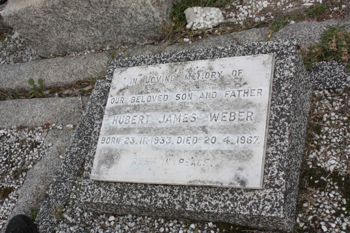 WEBER Hubert James 1933-1967