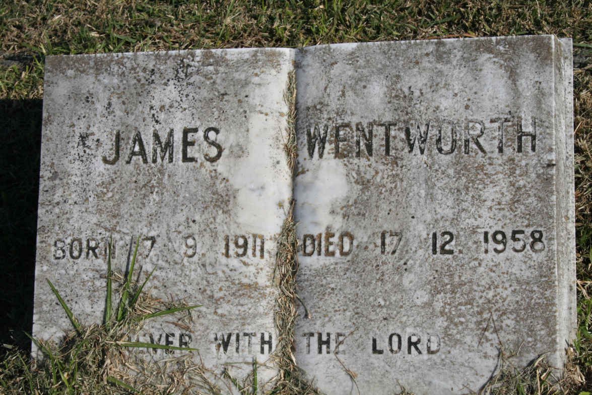 WENTWORTH James 1911-1958