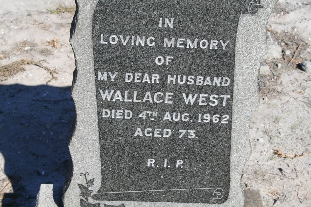 WEST Wallace -1962