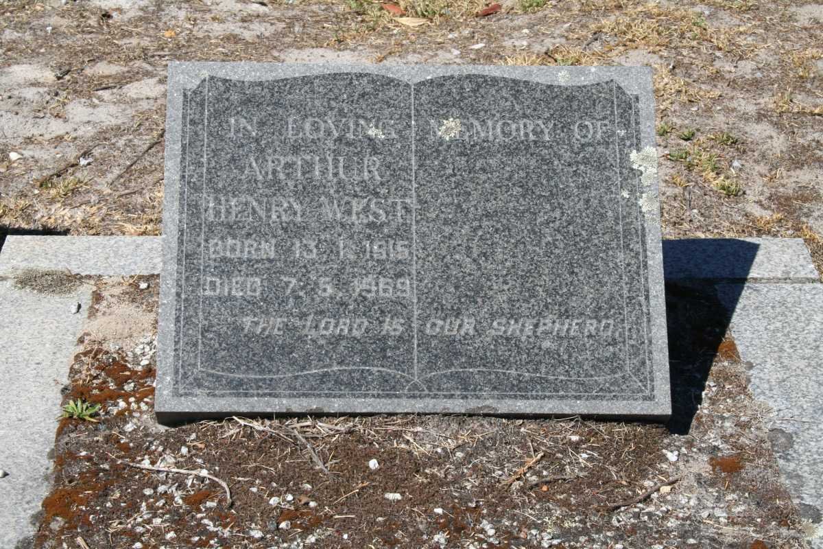 WEST Arthur Henry 1925-1969