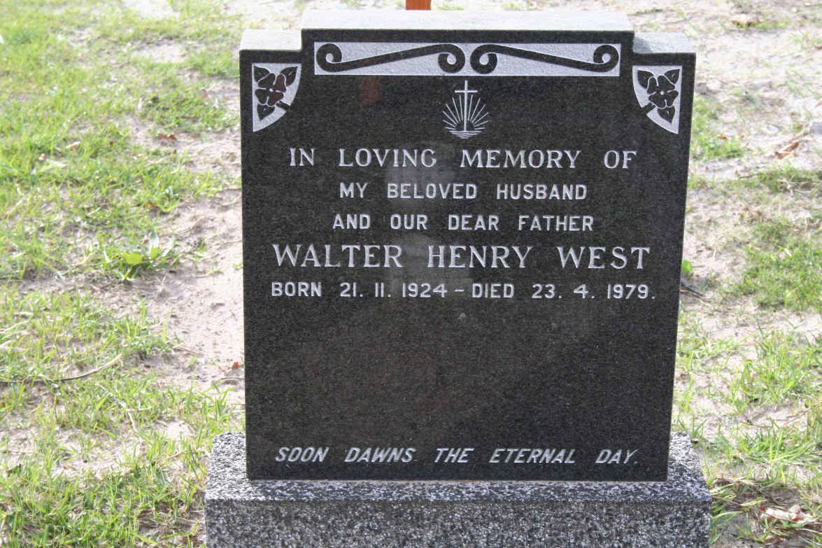 WEST Walter Henry 1924-1979