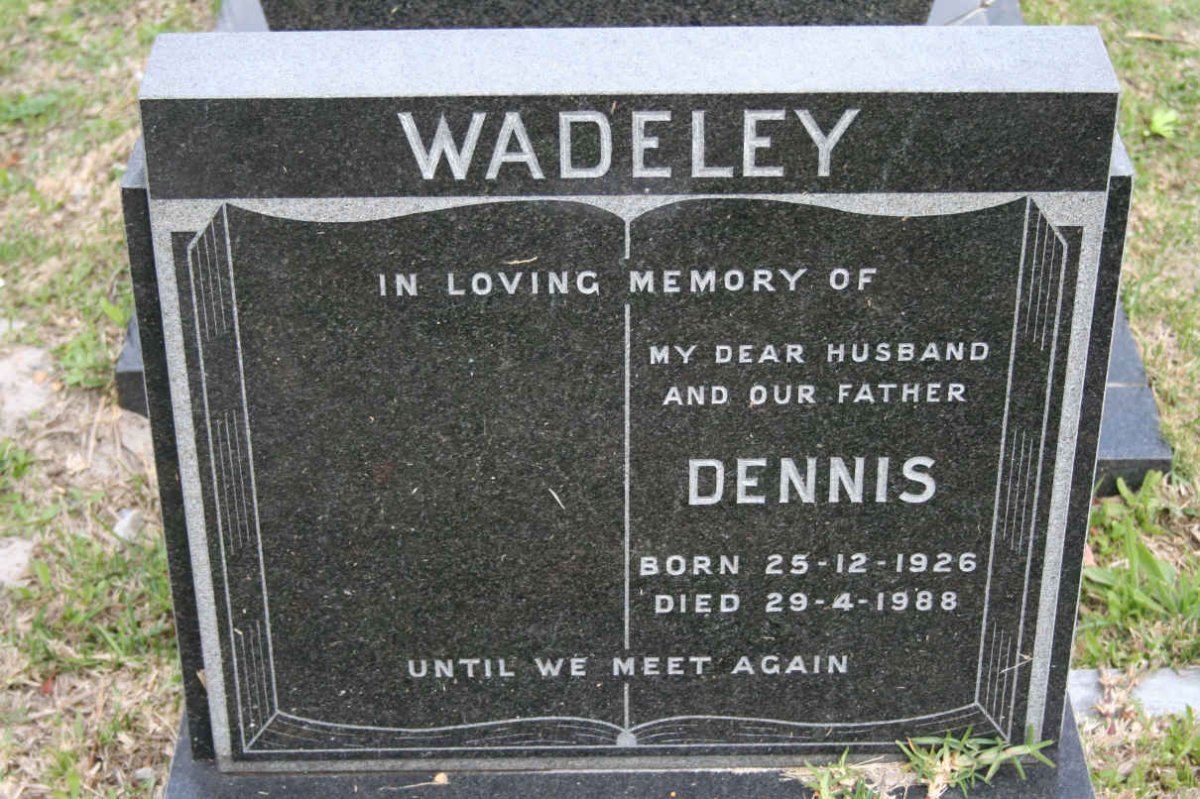 WADELEY Dennis 1926-1988
