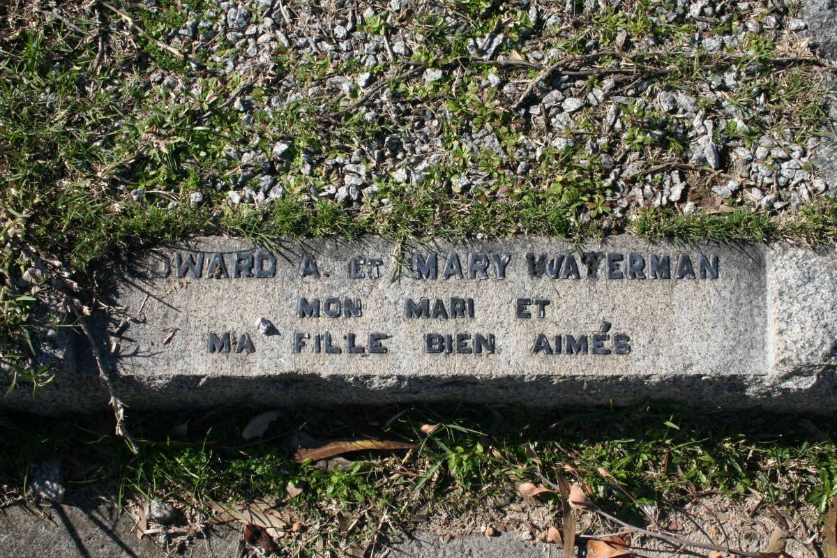 WATERMAN Edward A. &amp; Mary