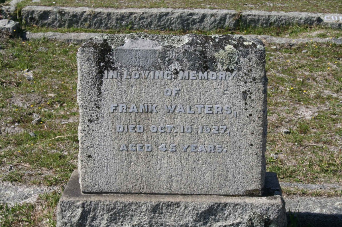 WALTERS Frank -1927