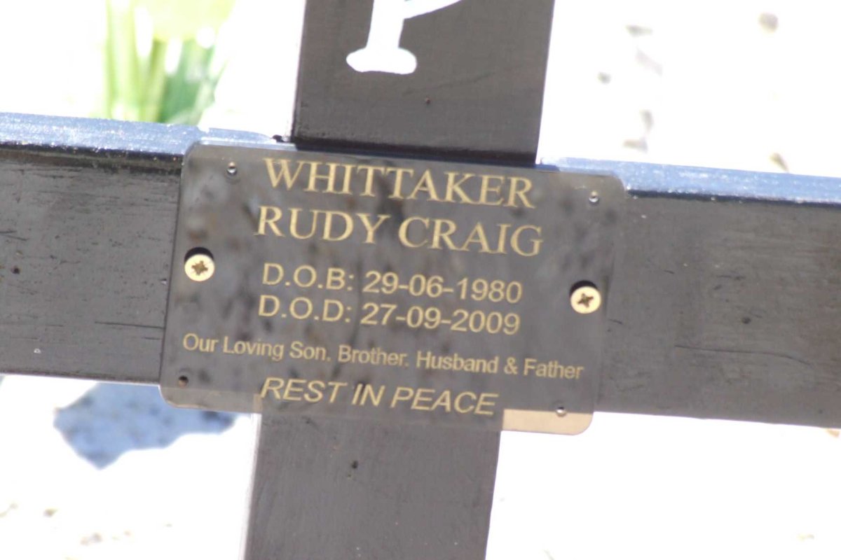 WHITTAKER Rudy Craig 1980-2009