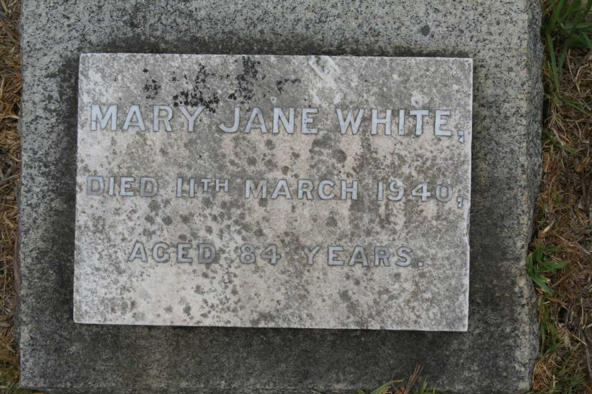 WHITE Mary Jane -1940