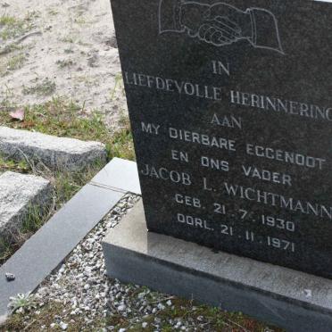 WICHTMANN Jacob L. 1930-1971