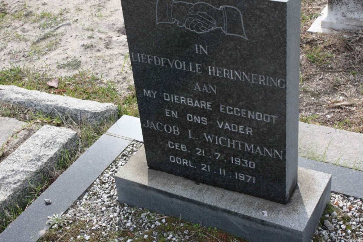 WICHTMANN Jacob L. 1930-1971