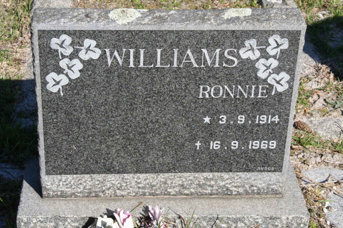 WILLIAMS Ronnie 1914-1969