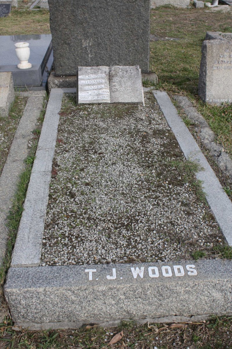 WOODS Thomas James 1885-1971