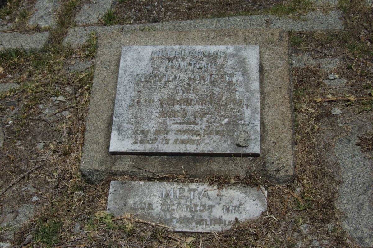 WRIGHT Walter Leaver -1948 &amp; Meta -1958
