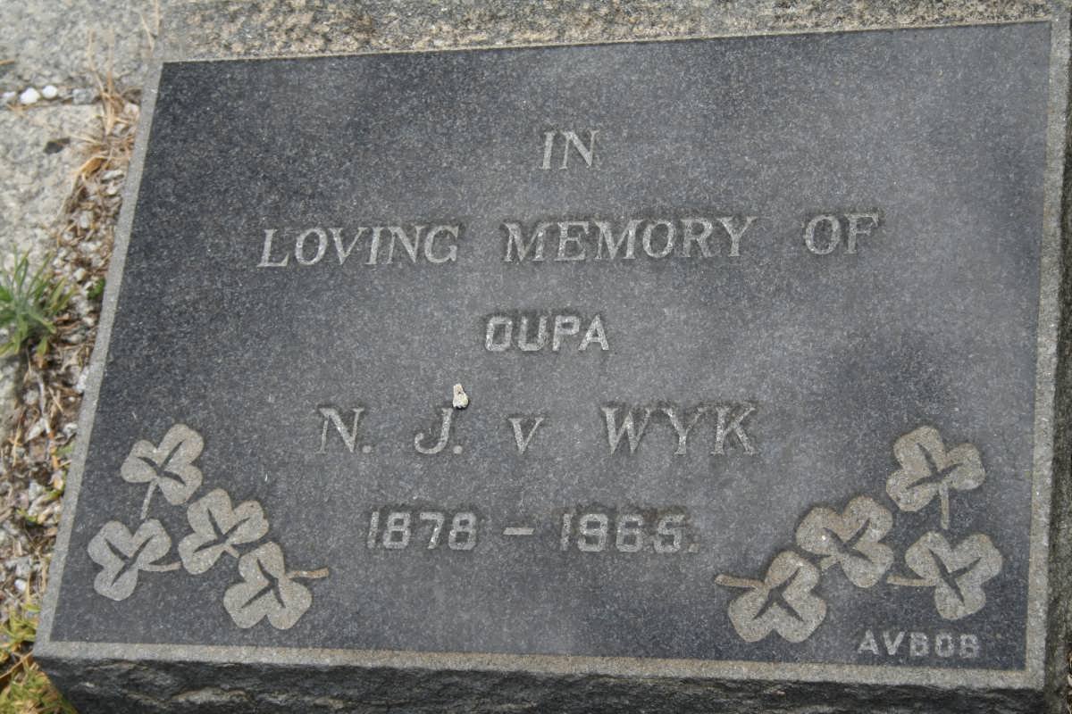 WYK N.J., van 1878-1965