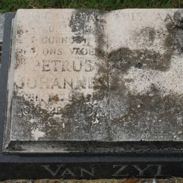 ZYL Petrus Johannes, van -1978