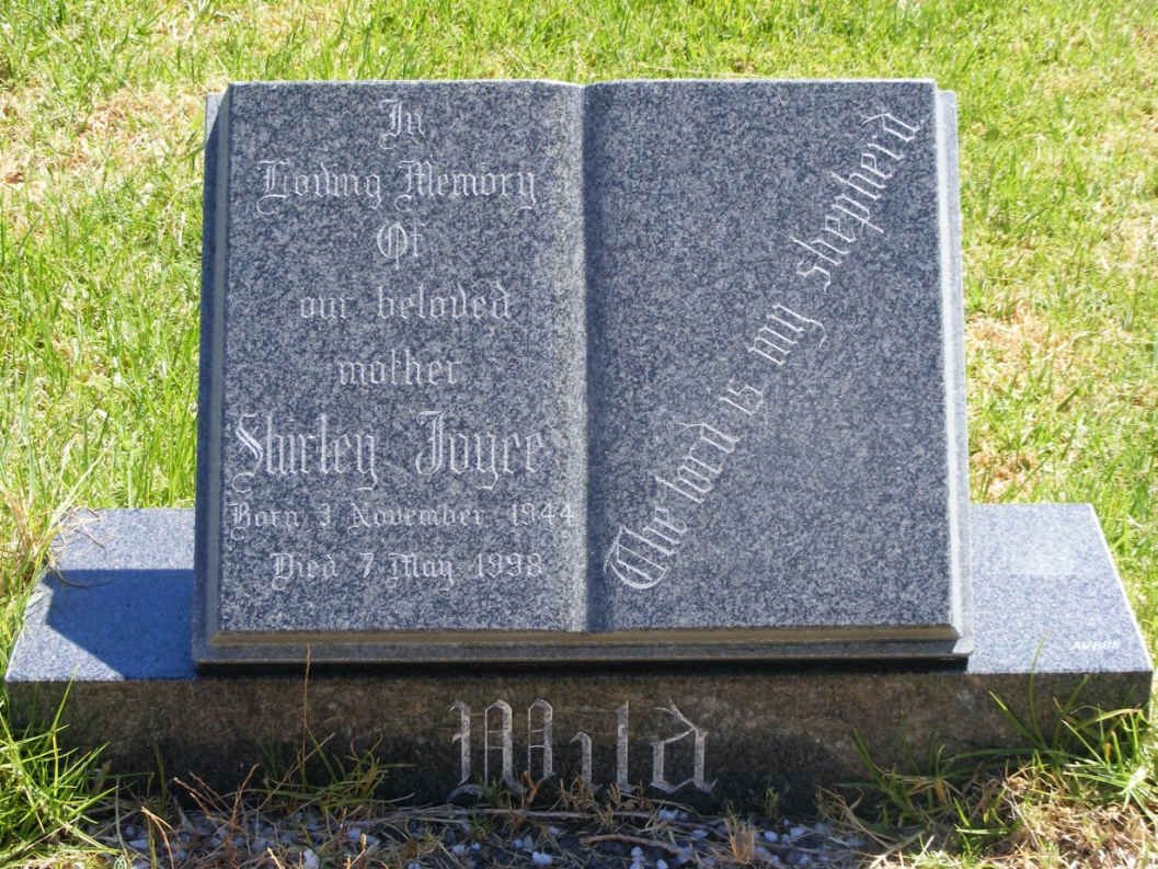 WILD Shirley Joyce 1944-1998