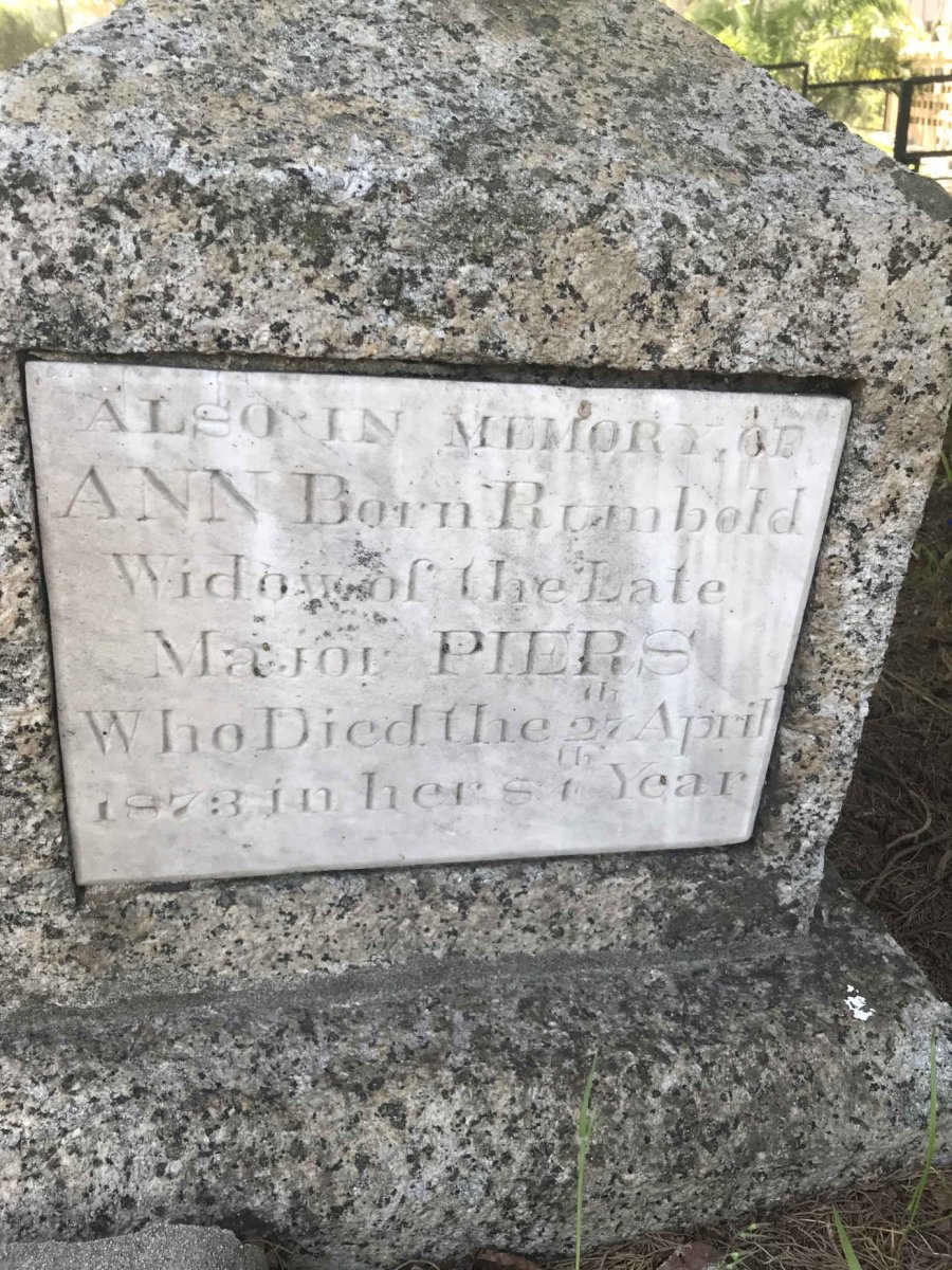 PIERS Ann nee RUMBOLD -1873