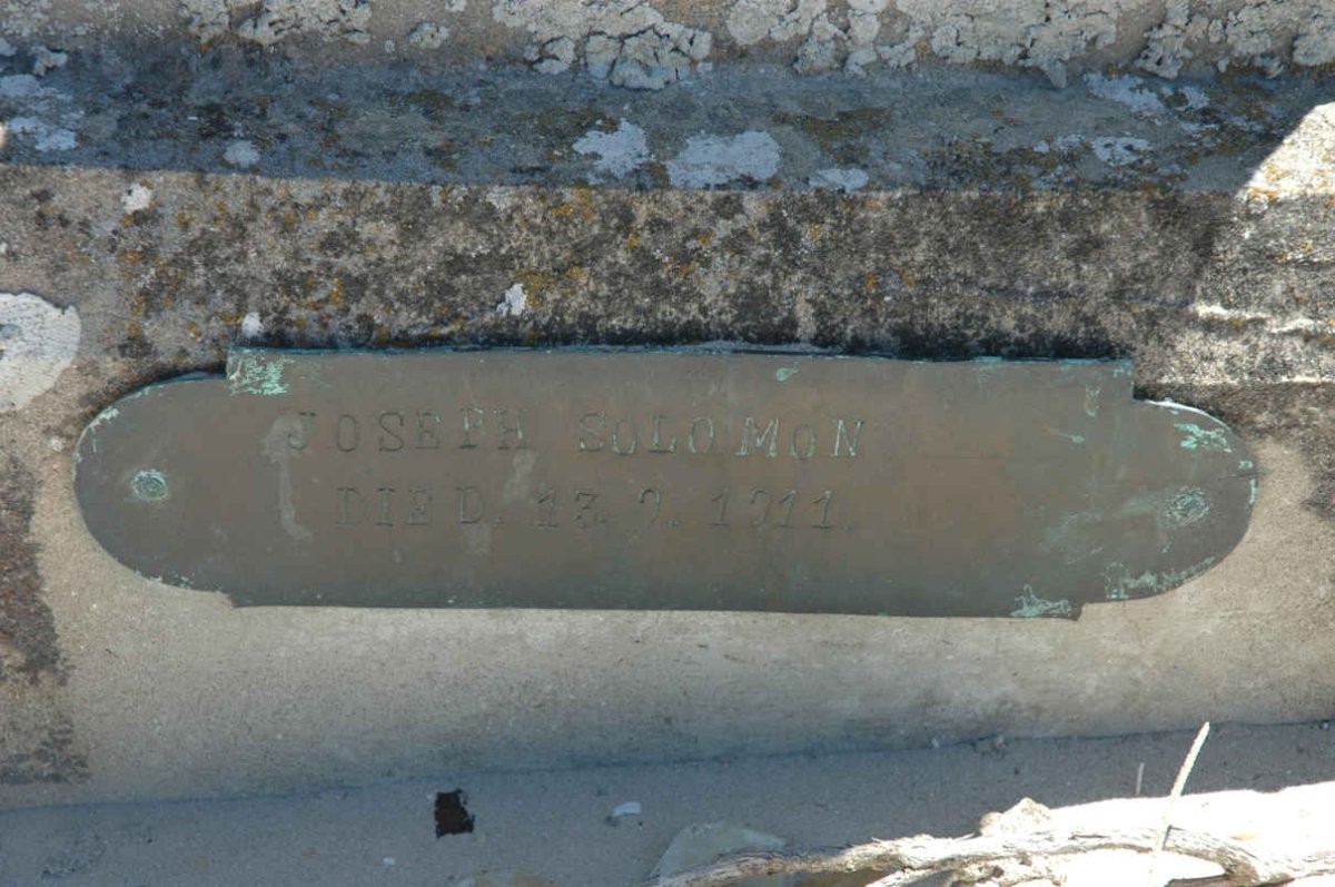 SOLOMON Joseph -1911