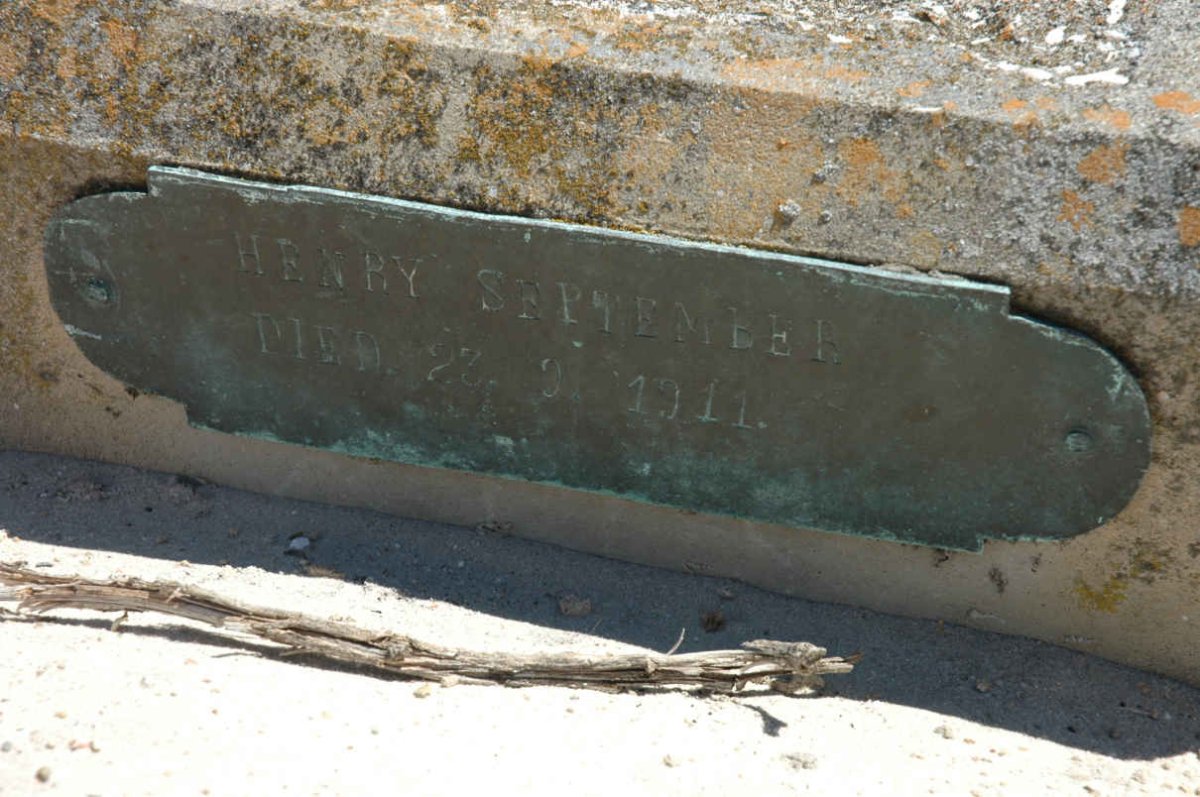 SEPTEMBER Henry -1911