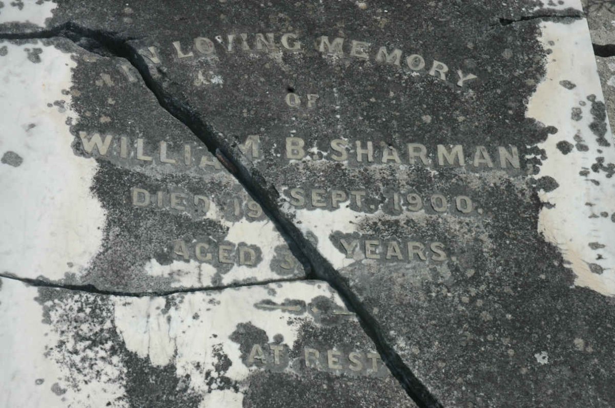 SHARMAN William B. -1900