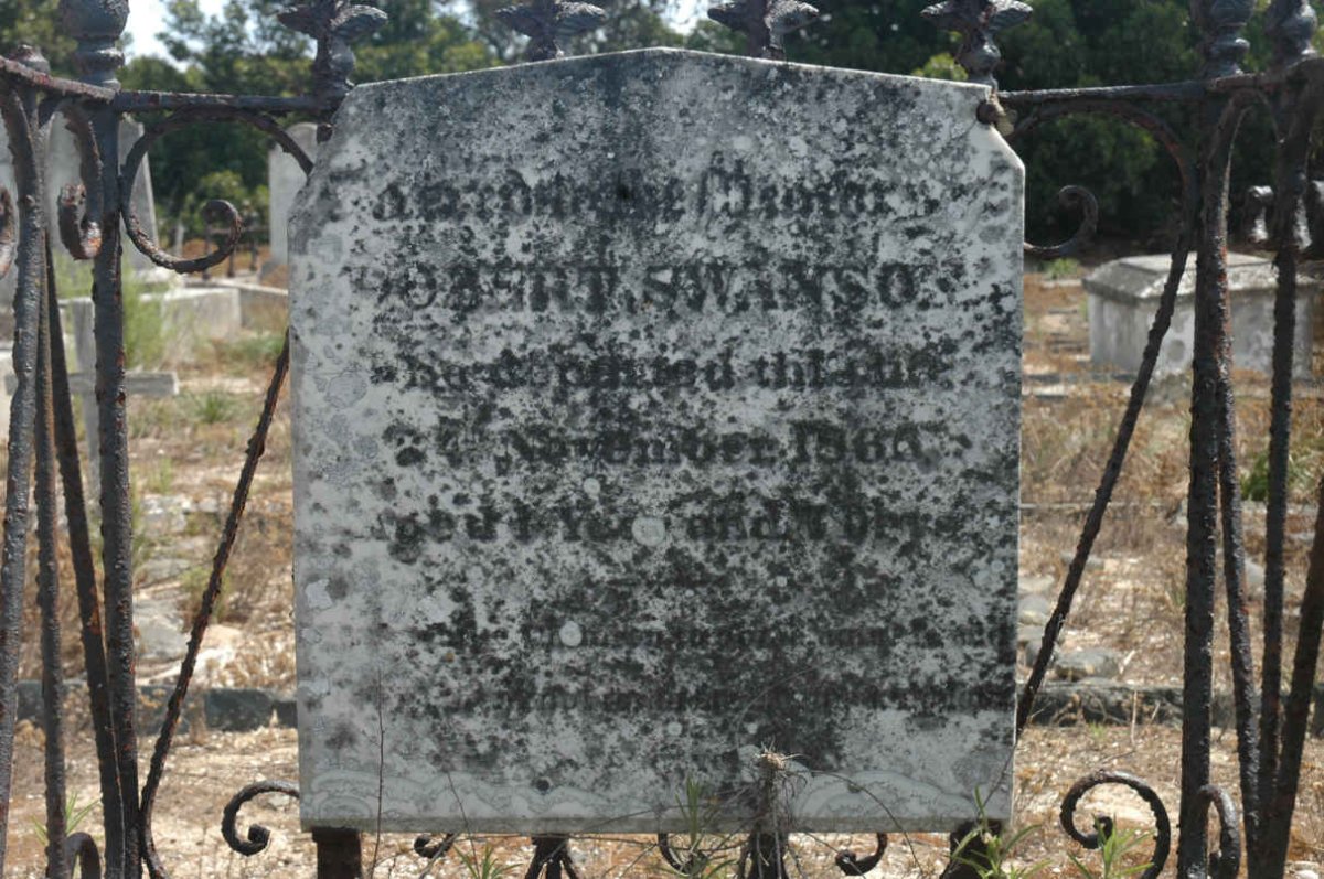 SWANSON Robert -186?