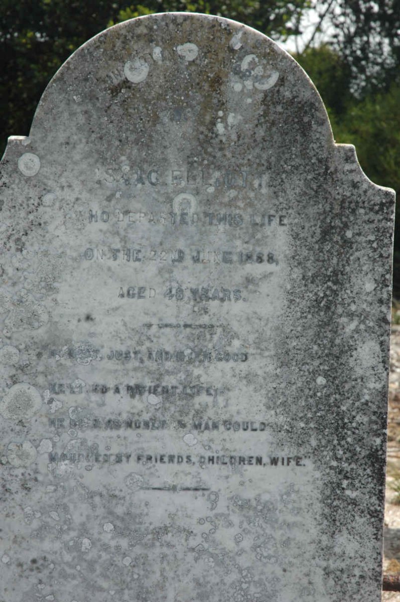 ELLIOTT Isaac  -1888