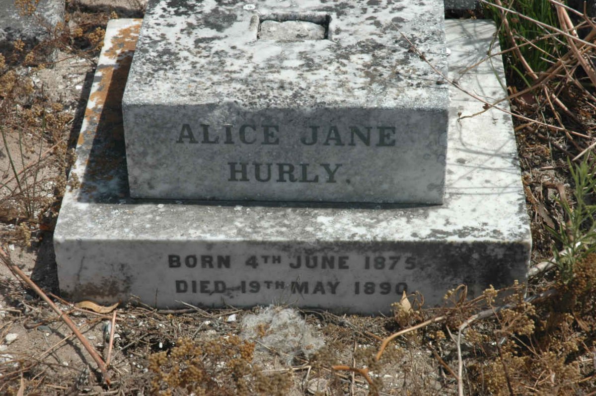 HURLY Alice Jane 1875-1890
