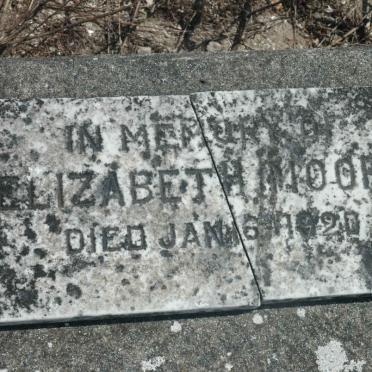 MOORE Elizabeth -1920