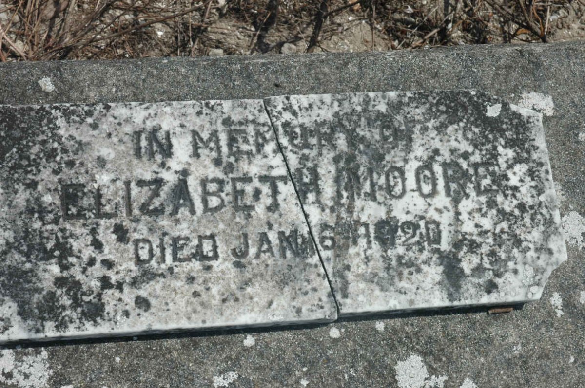 MOORE Elizabeth -1920