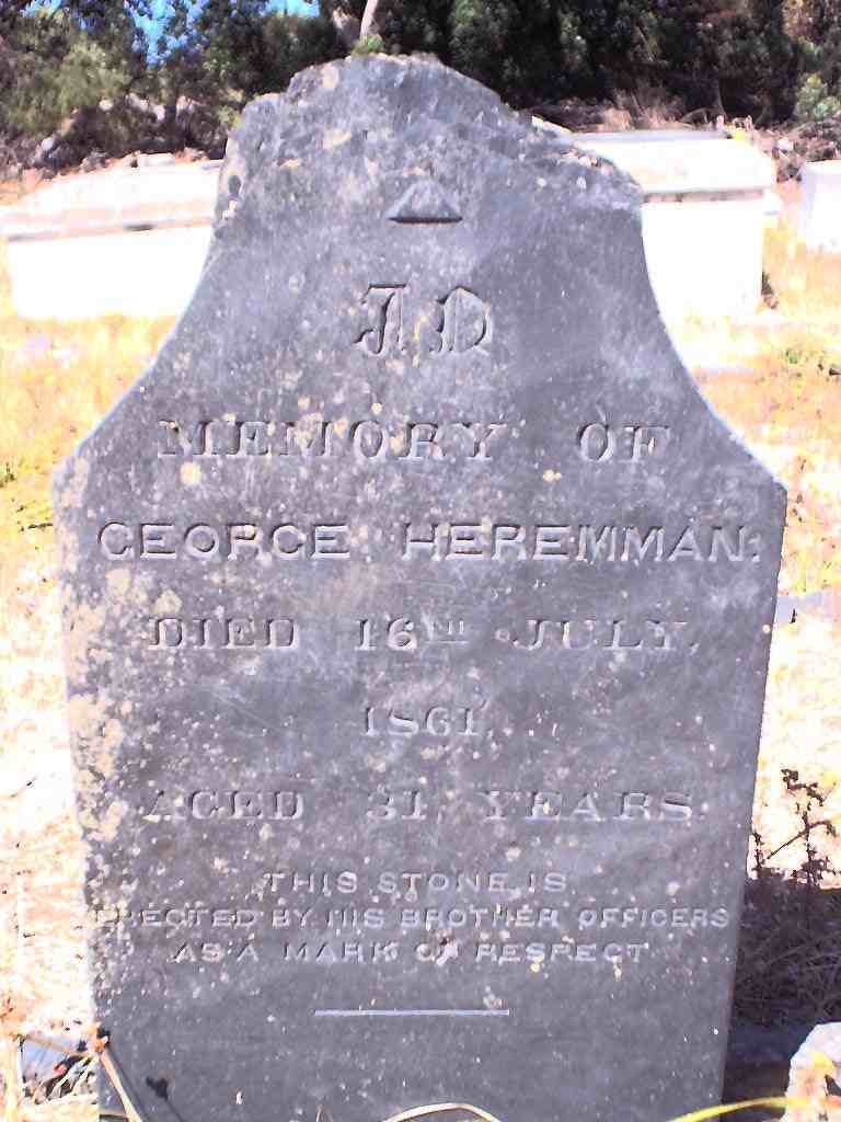HEREMMAN George 1831-1861