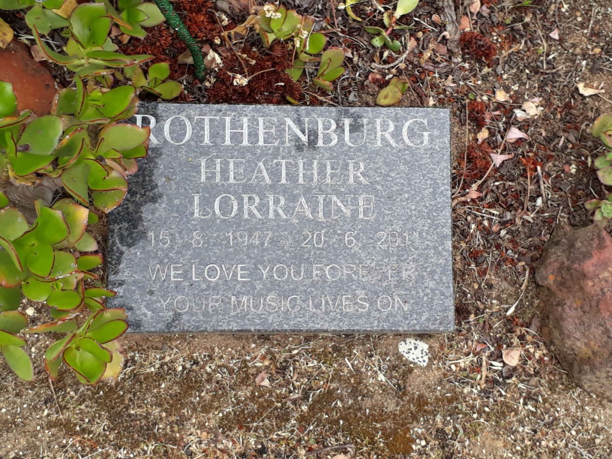 ROTHENBURG Heather Lorraine 1947-2011