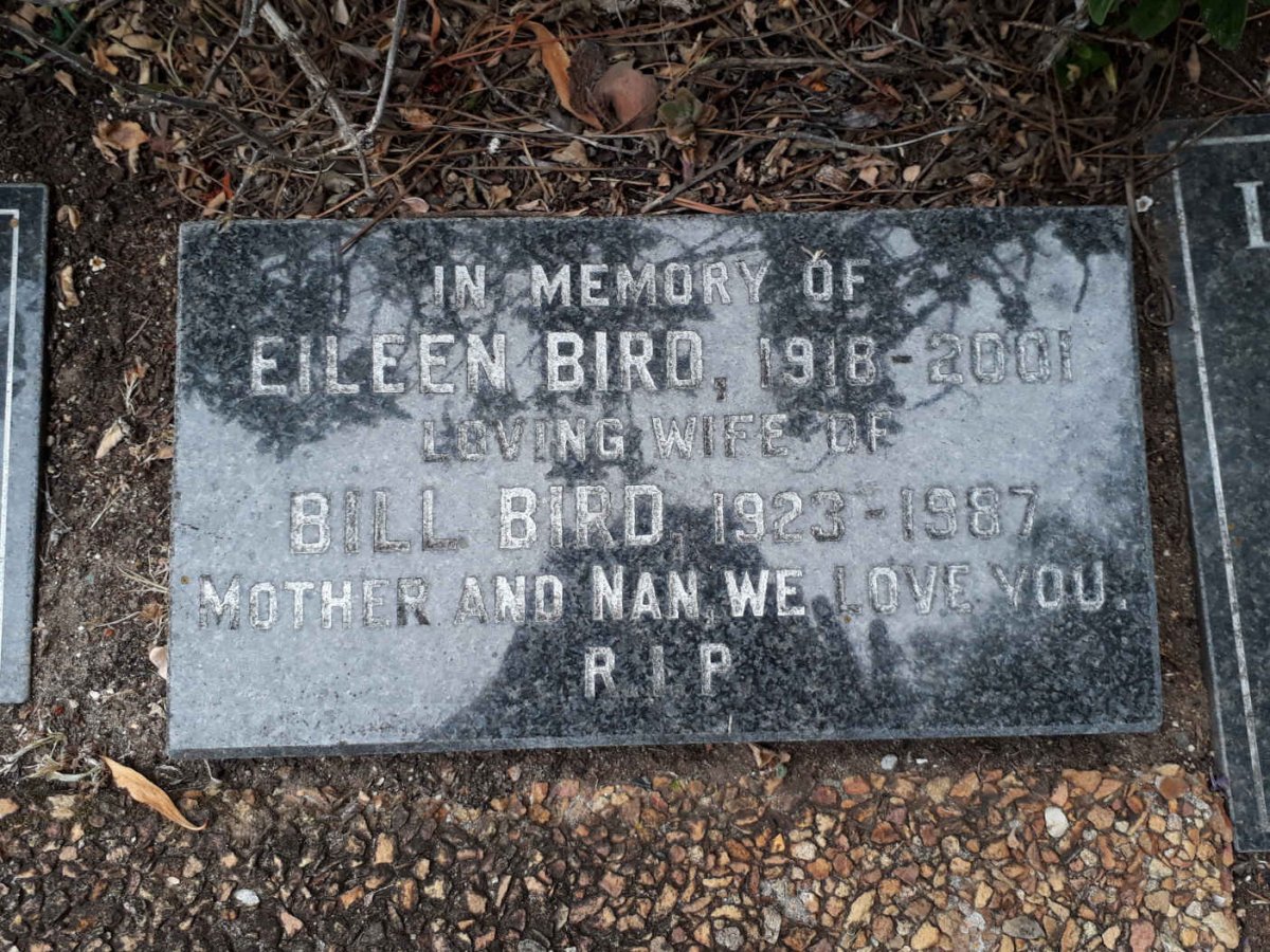 BIRD Bill 1923-1987 &amp; Eileen 1918-2001