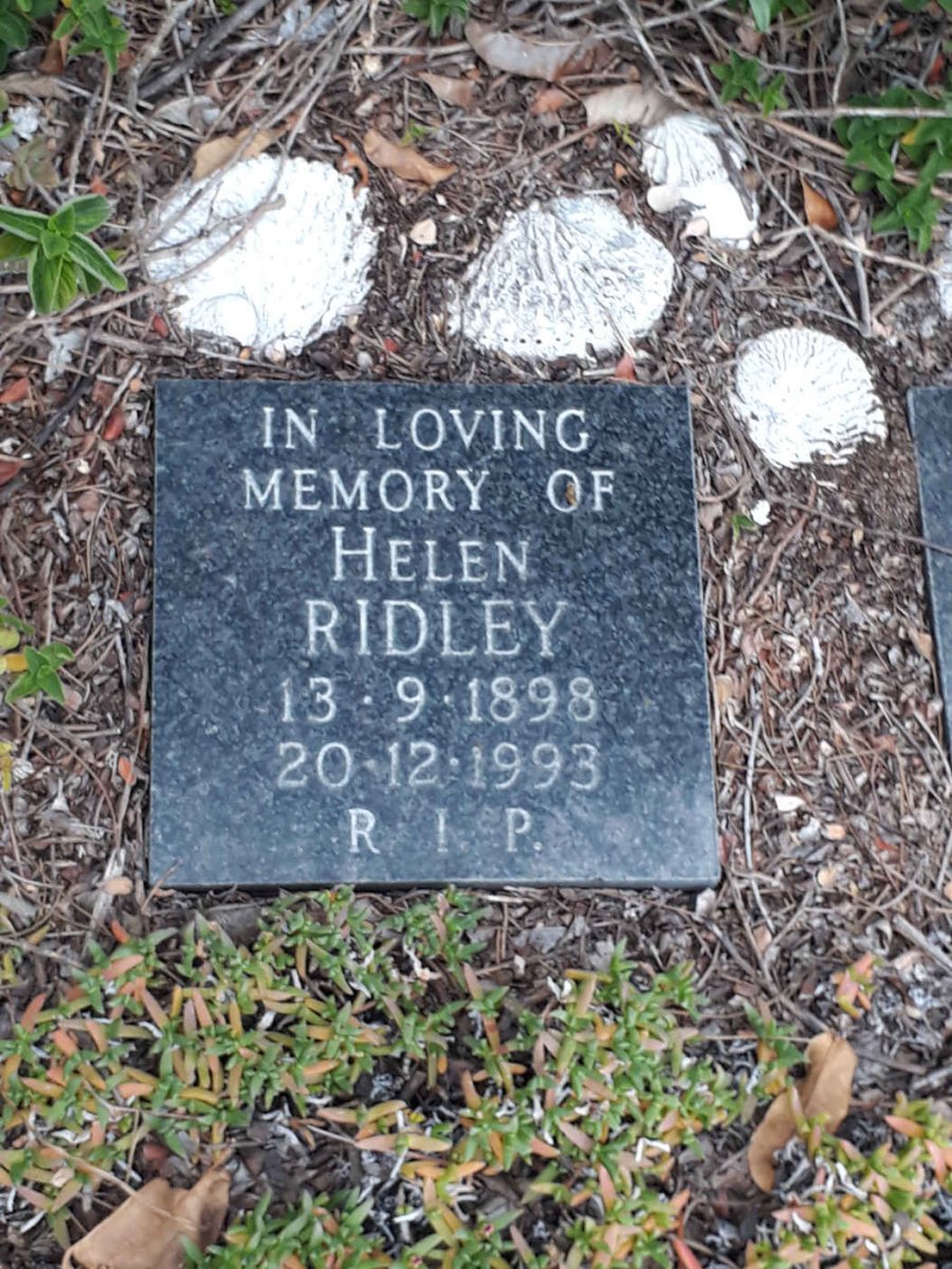 RIDLEY Helen 1898-1993