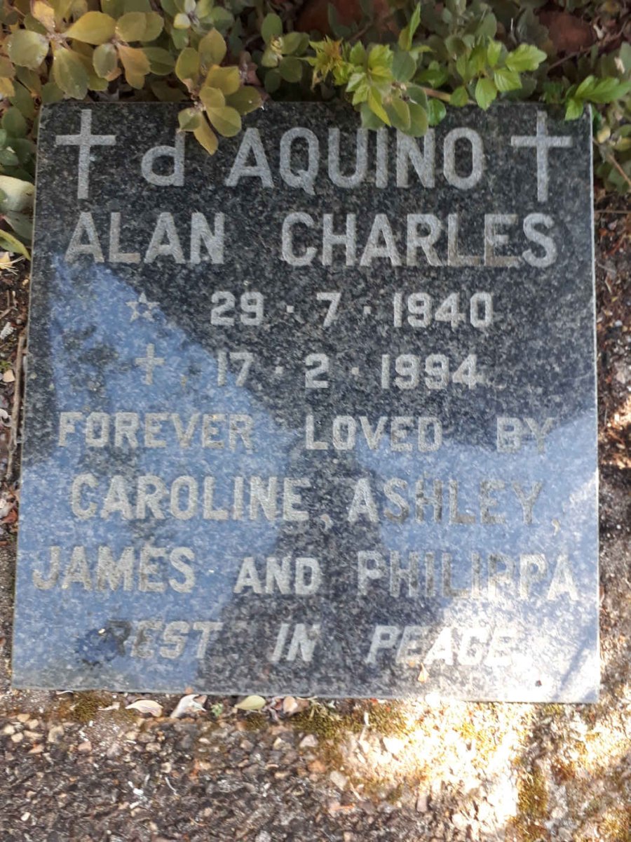 D’AQUINO Alan Charles 1940-1994