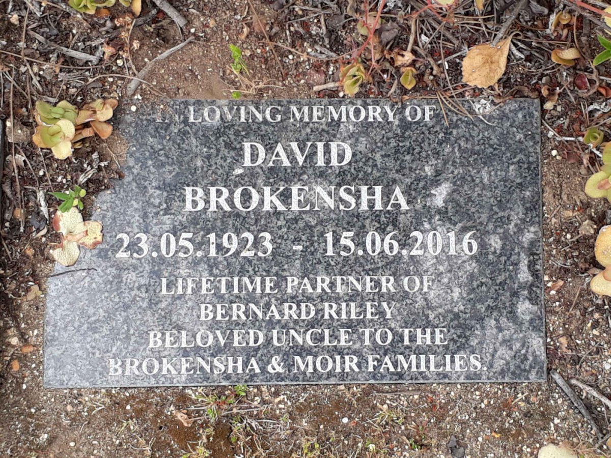 BROKENSHA David 1923-2016