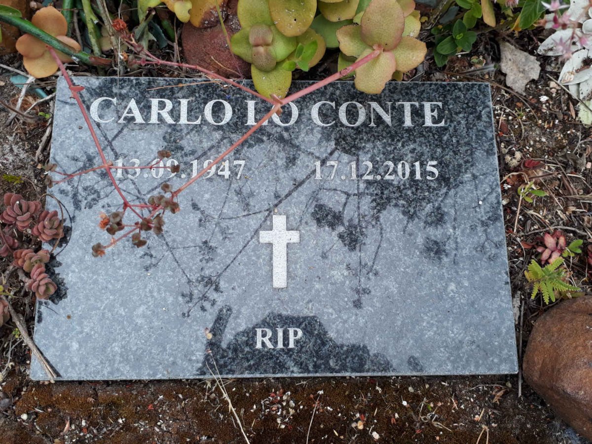CONTE Carlo, Lo 1947-2015