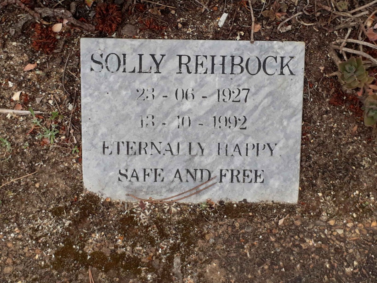 REHBOCK Solly 1927-1992