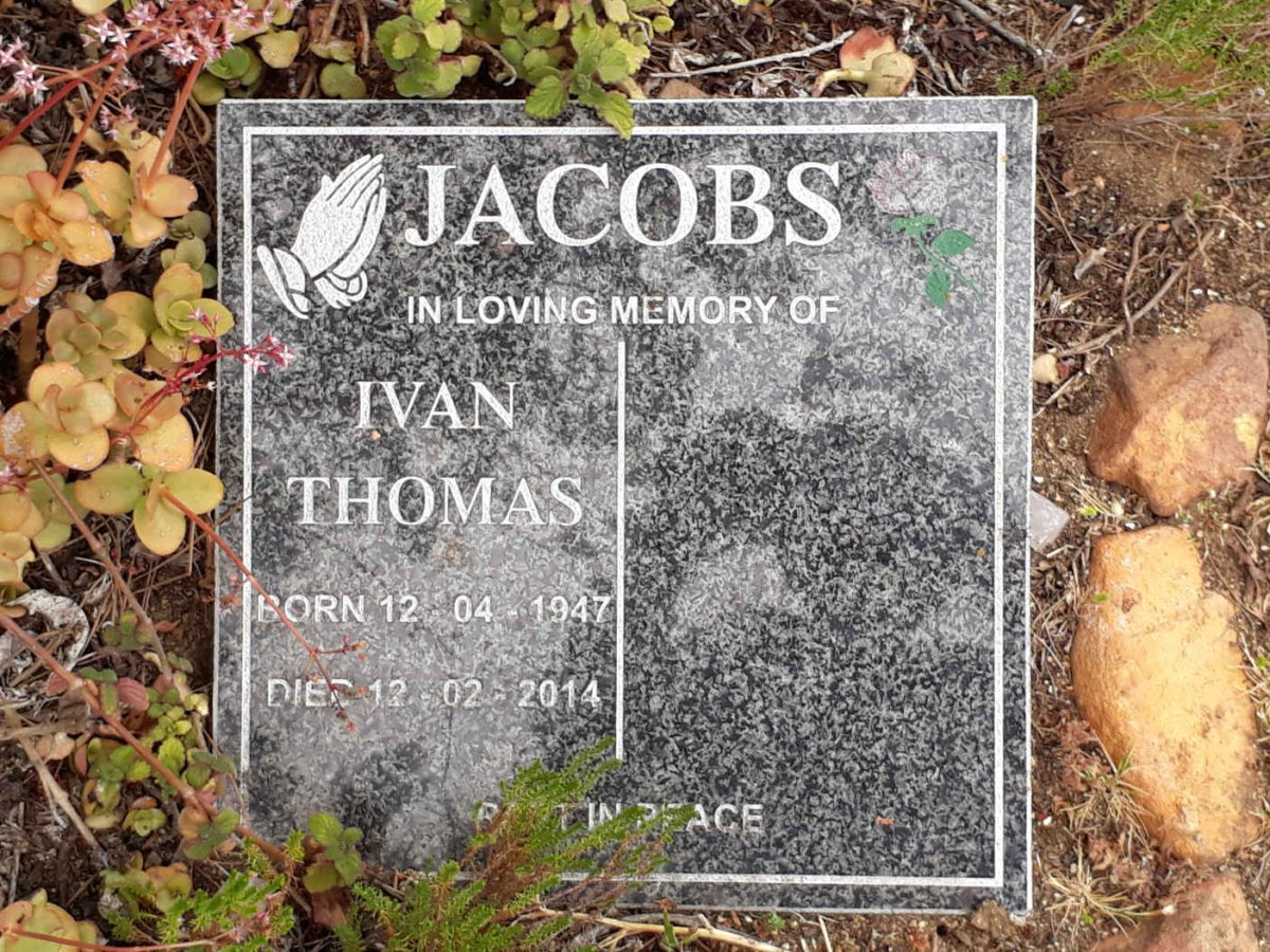 JACOBS Ivan Thomas 1947-2014