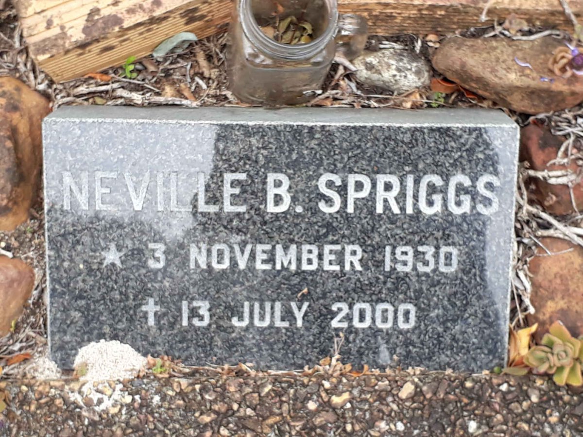 SPRIGGS Neville B. 1930-2000