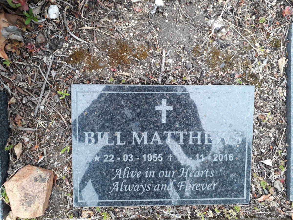 MATTHEWS Bill 1955-2016