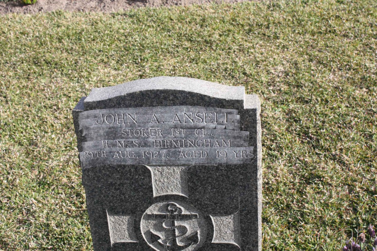 ANSELL John A. -1927