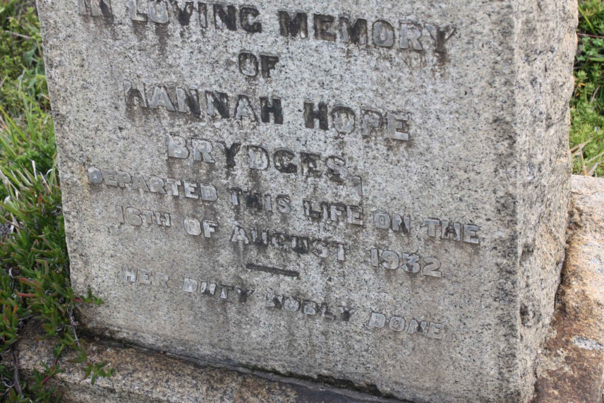 BRYDGES Hannah Hope -1932