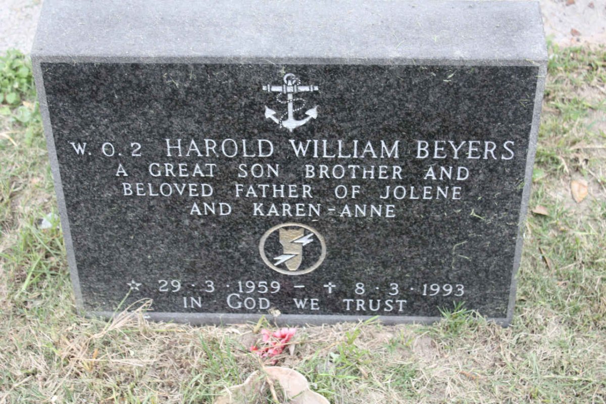 BEYERS Harold William 1959-1993