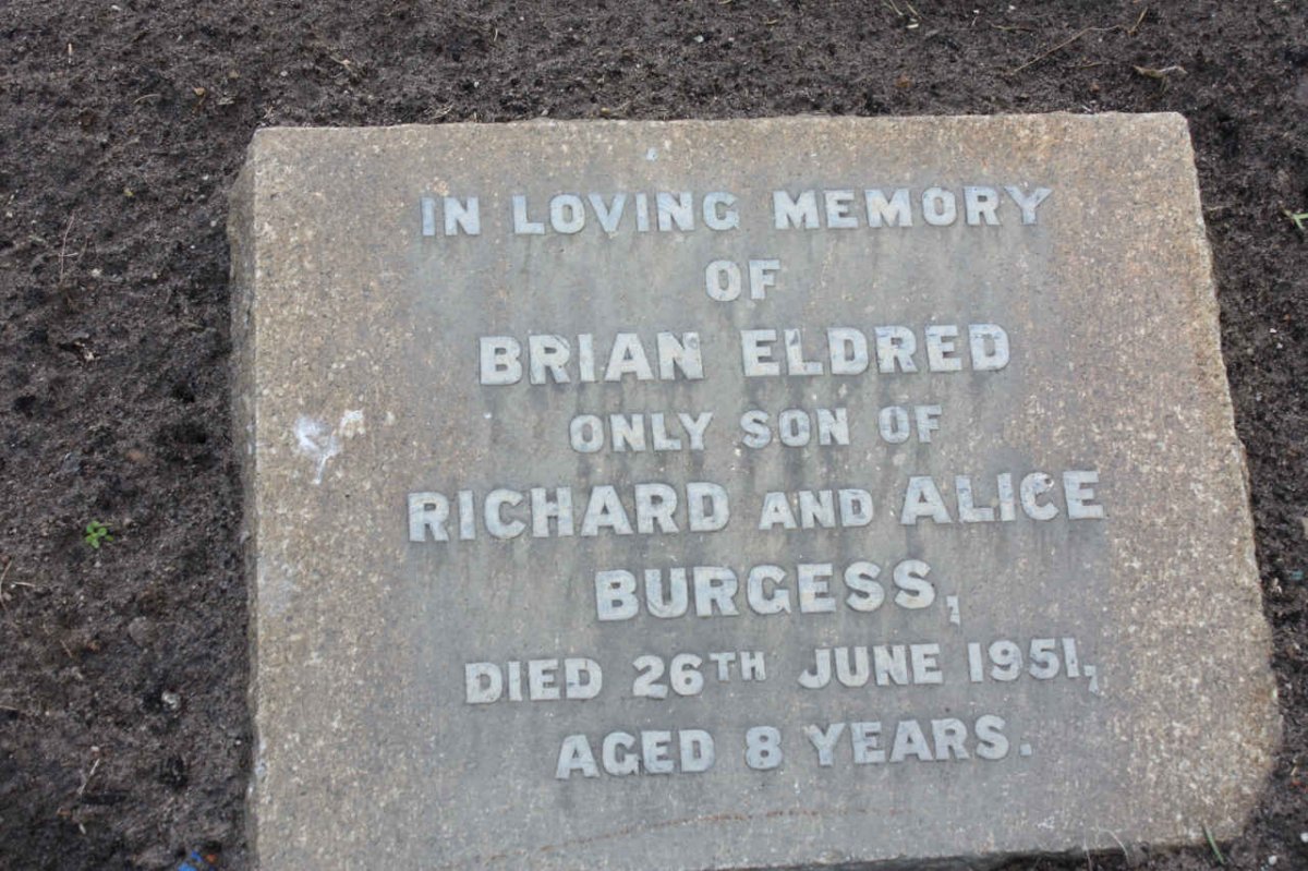 BURGESS Brian Eldred -1951