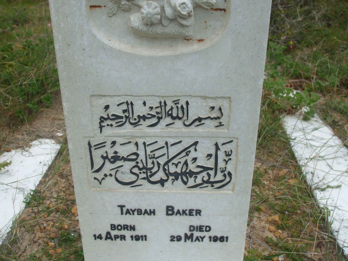 BAKER Taybah 1911-1961